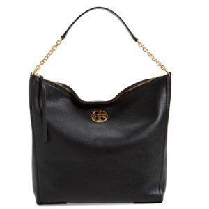 Tory Burch Carson Top Handle Leather Hobo Bag